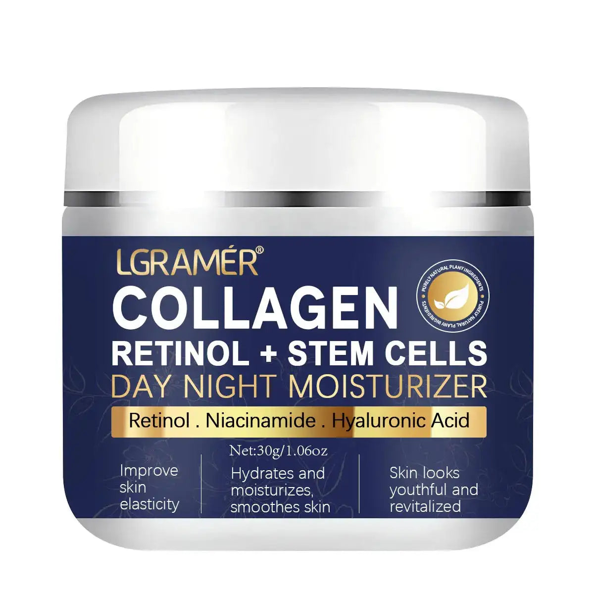 Retinol Lifting Firming Cream Collagen Smooth wrinkles Face Cream For Moisturizer Whitening Brighten Skin Products Peaceful Pleasures Health and Wellness 30g