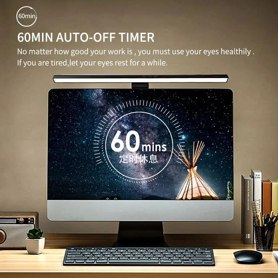 GGBEE USB LED Monitor Light Bar – Dimmable Desk Lamp 33/50CM