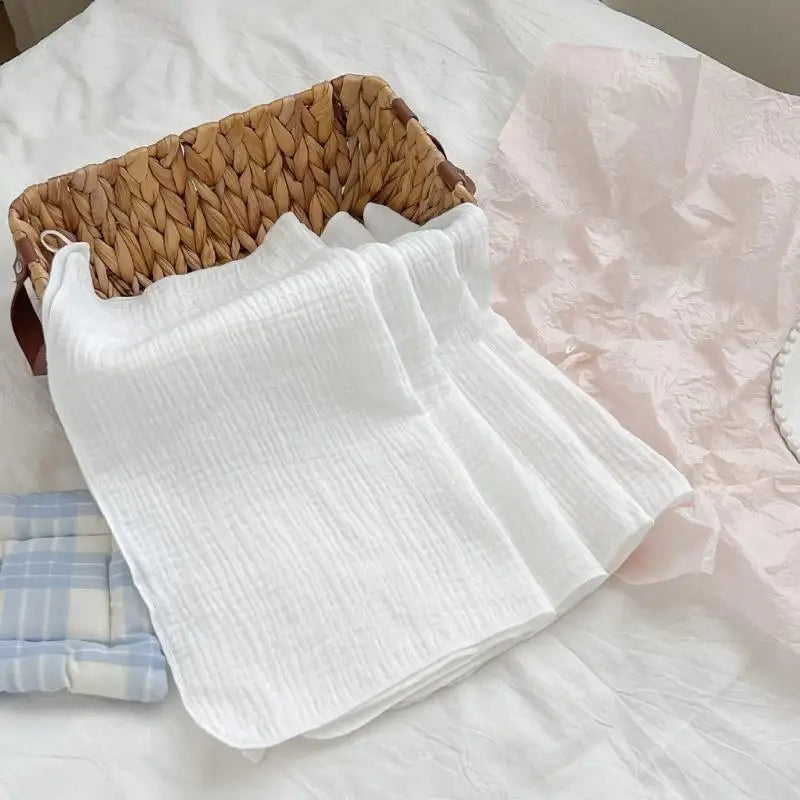 Baby Washcloths 3-4 Pack | Soft Cotton Newborn Face Towels