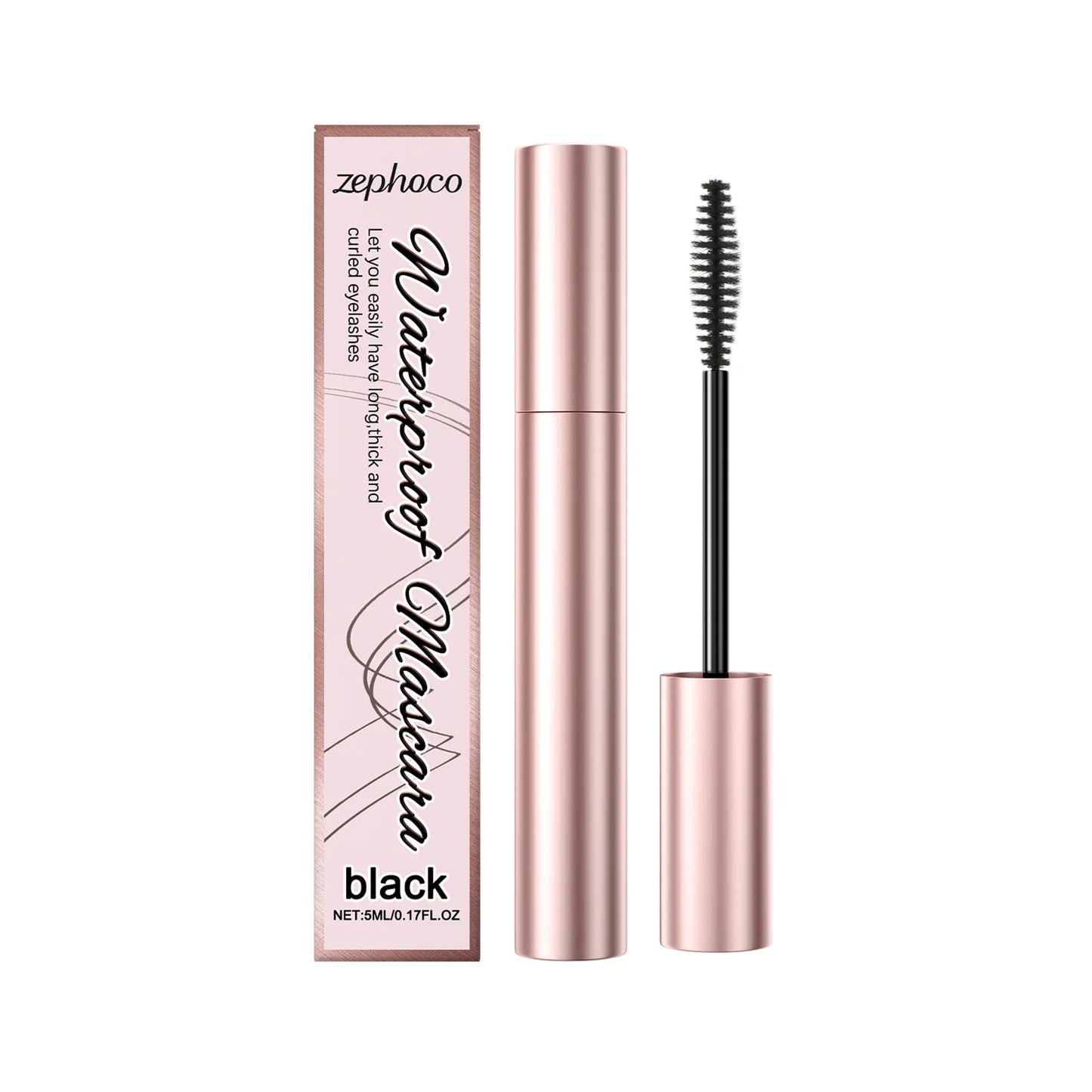 Zephoco Curling Mascara – Waterproof, Lengthening & Volumizing