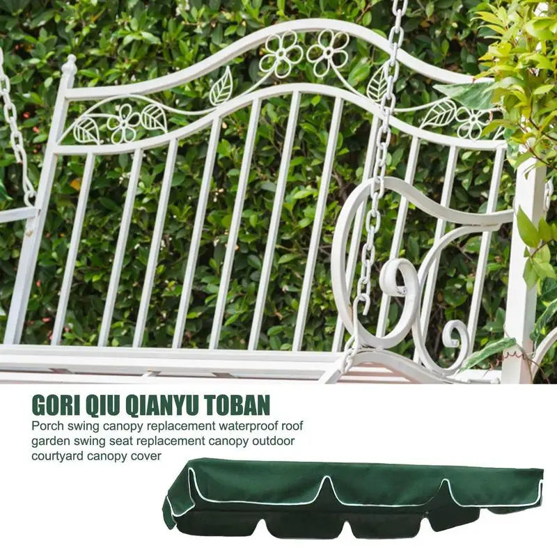 Swing Canopy Replacement Top Waterproof Canopy Swings Top Rain Cover Yard Sunshade Cloth Waterproof Canopy Swings Top Rain Cover Peaceful Pleasures Health and Wellness