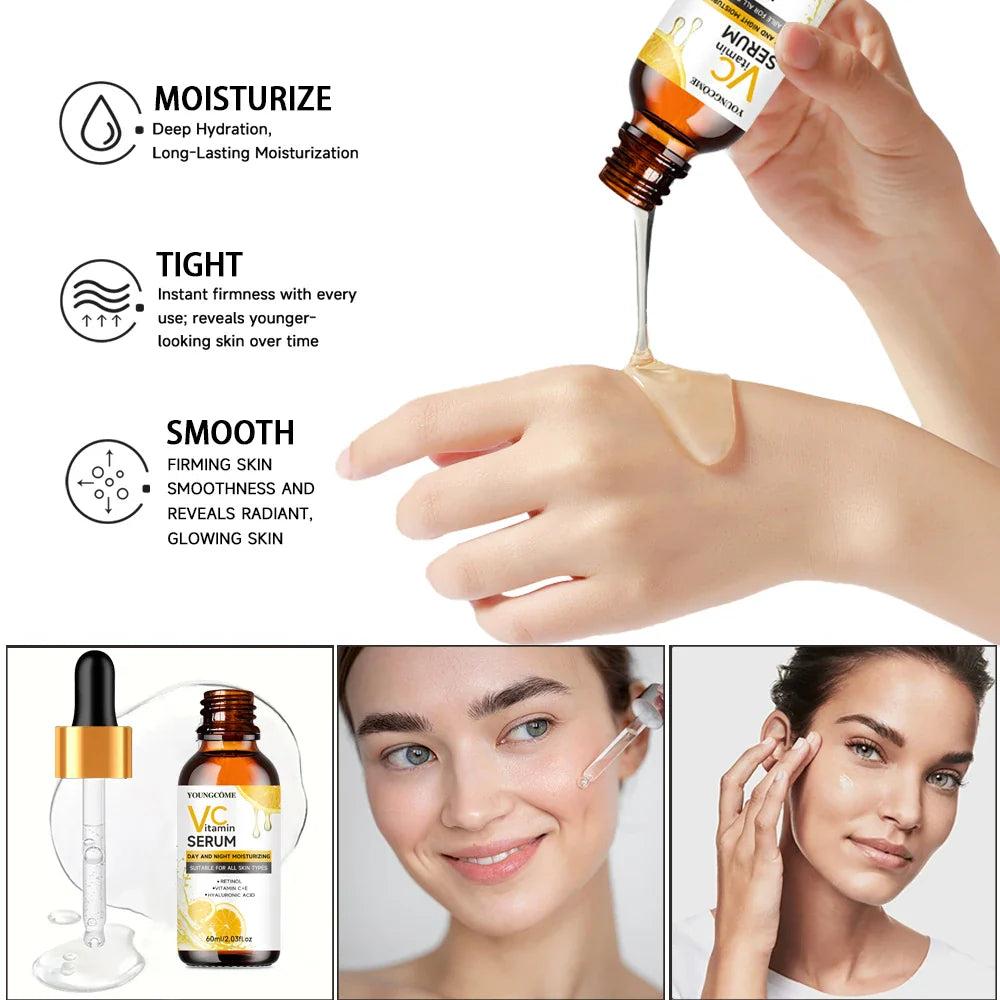 YOUNGCOME Vitamin C & Hyaluronic Acid Face Serum 60ml