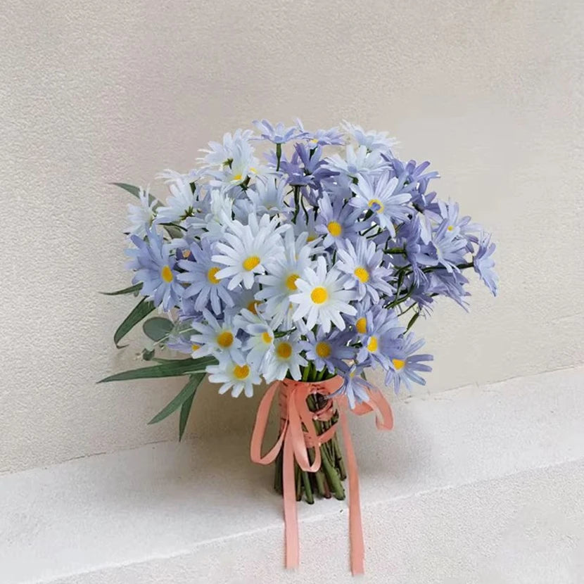 Silk Chrysanthemum Artificial Bouquet | Wedding & Home Décor