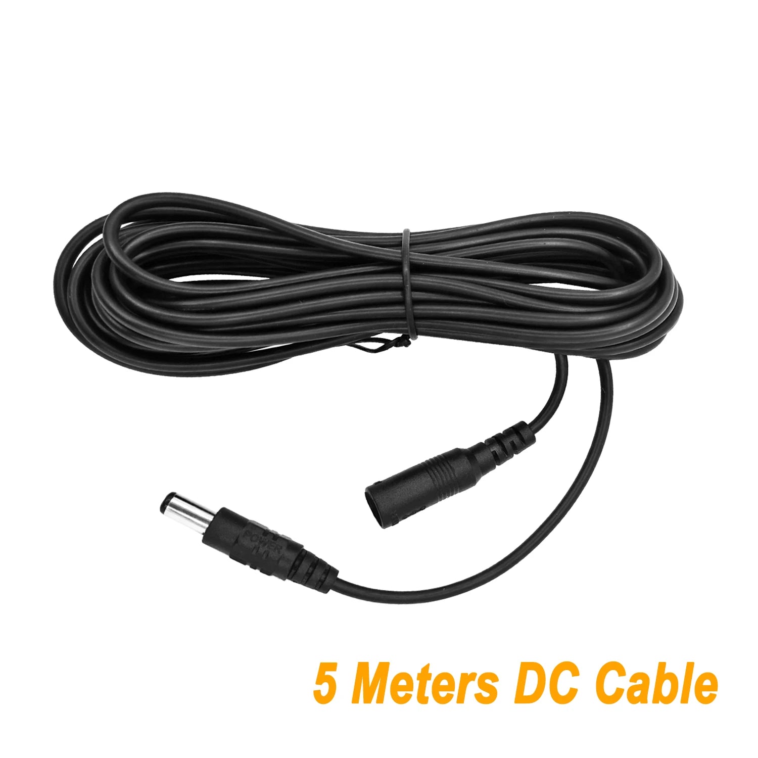 5M 10M DC12V Power Extension Cable 5.5mm*2.1mm Connector Male To Female For LED Lamp CCTV Security Camera Black Power Cable Cord Peaceful Pleasures Health and Wellness