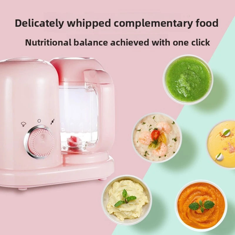 Multi-Function High Precision Baby Food Grinder Small Automatic 4 in 1 Steamer Cooker Blender Baby Food Grinder Machine Blender Peaceful Pleasures Health and Wellness