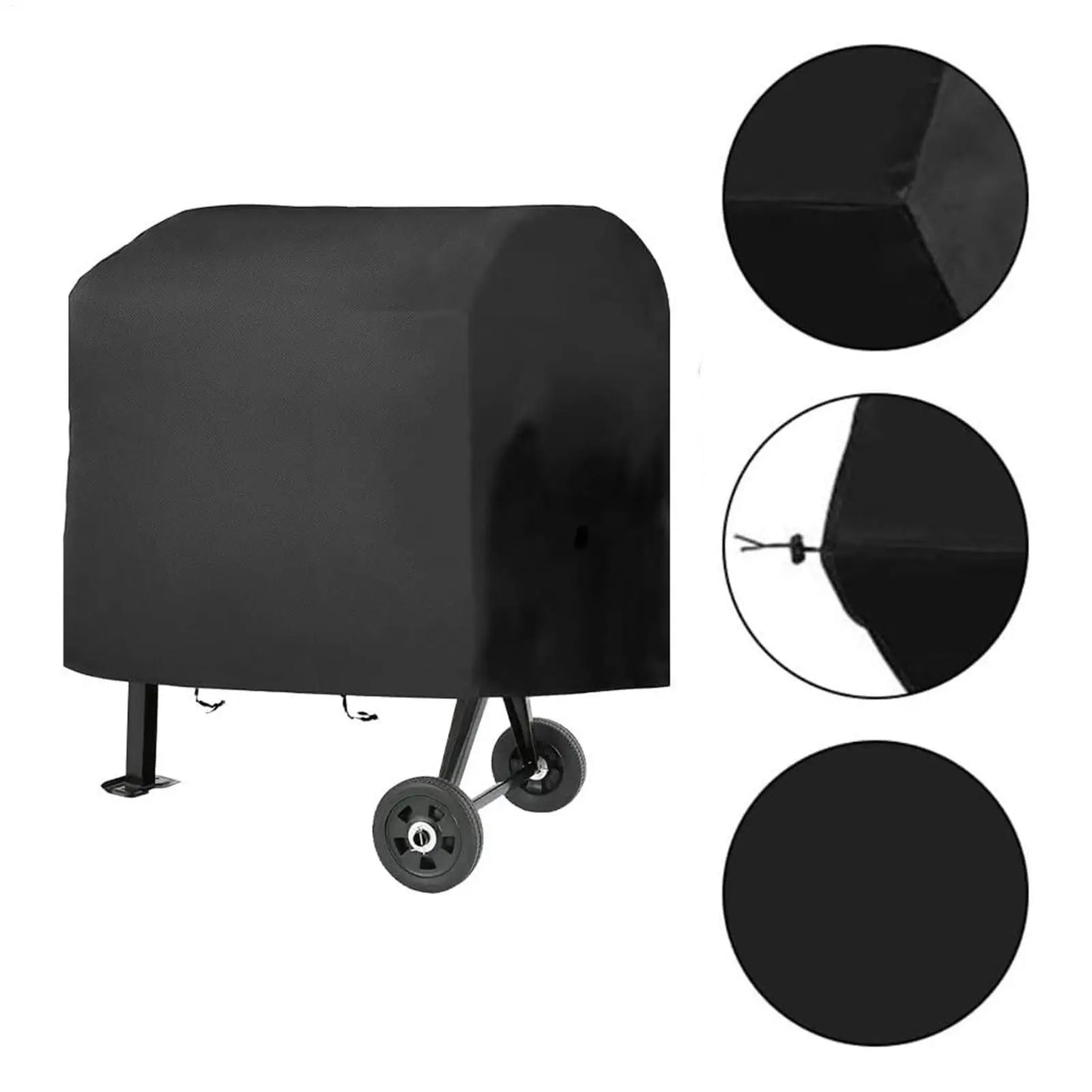 Waterproof Concrete Mixer Cover 130x80x110cm UV Resistant Heavy Duty Oxford Dustproof Protector For Outdoor Yard All Weather Peaceful Pleasures Health and Wellness