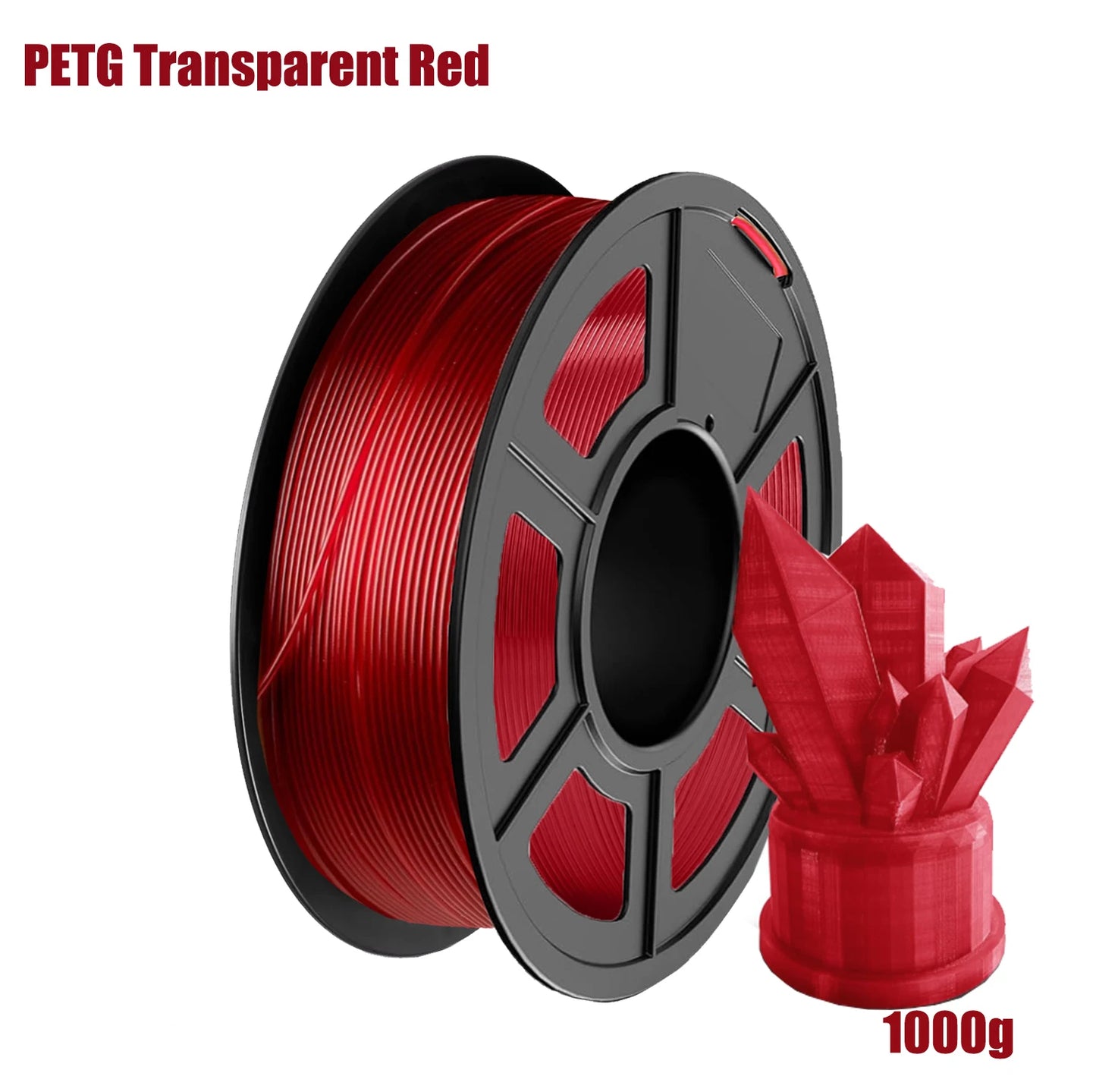 3D Maliang PETG Filament 1.75mm Translucent 600mm/s | 250g–1kg