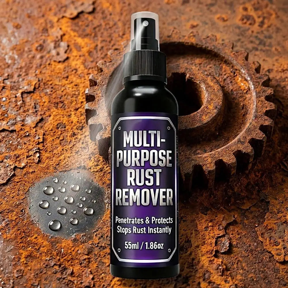 55/110ml Multi-functional metal Rust Remover polishing spray Turn Rust to Paintable Surfaces, Auto Metal Parts Care Tool Peaceful Pleasures Health and Wellness