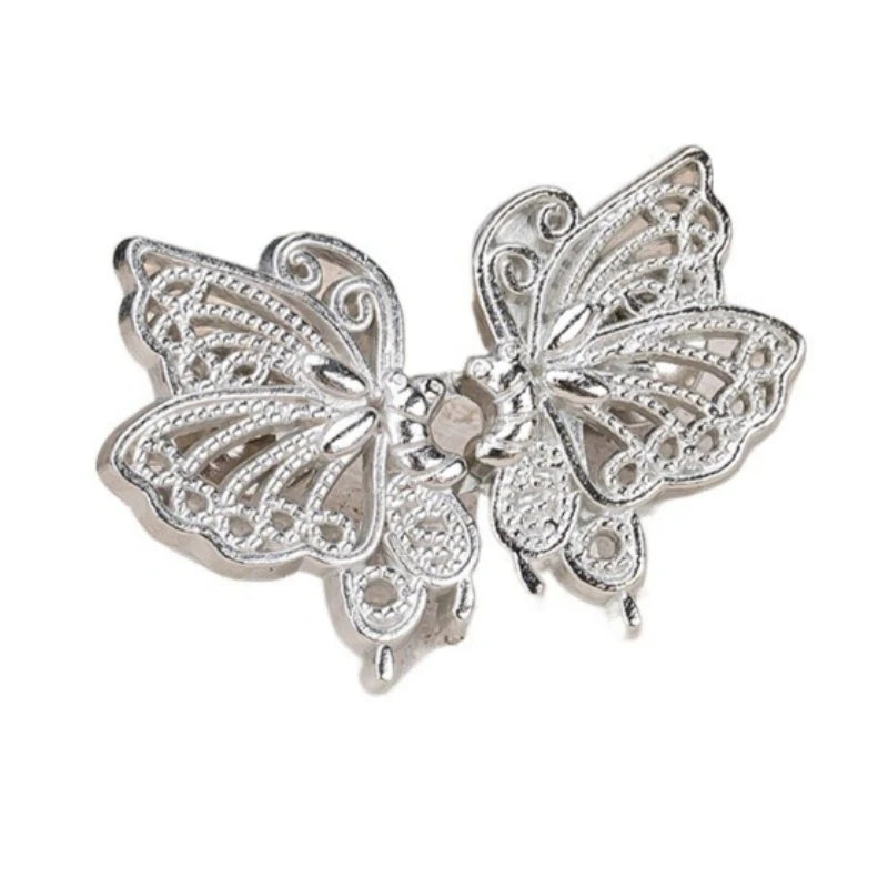 No-Sew Butterfly Waist Adjuster Clip – Metal Jean Button 1/2/4PCS
