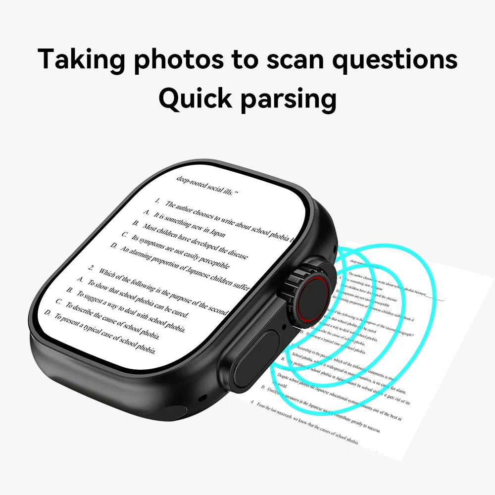 Zestbolt Ultra Ai3 4G Smart Watch | AMOLED GPS Rotating Camera