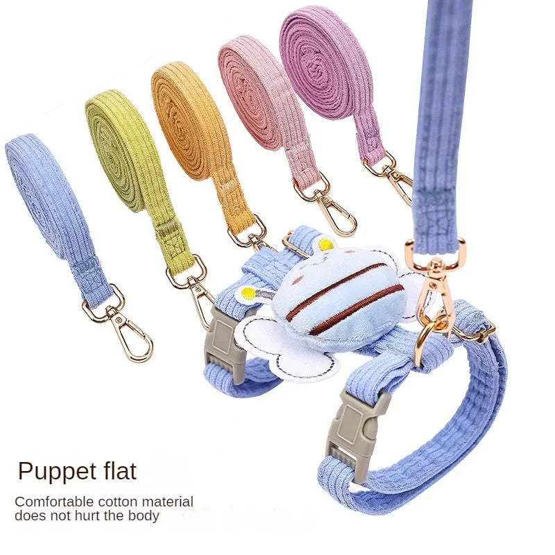 Bee Vest Harness for Puppies & Cats | Animal Shape Walking Harness