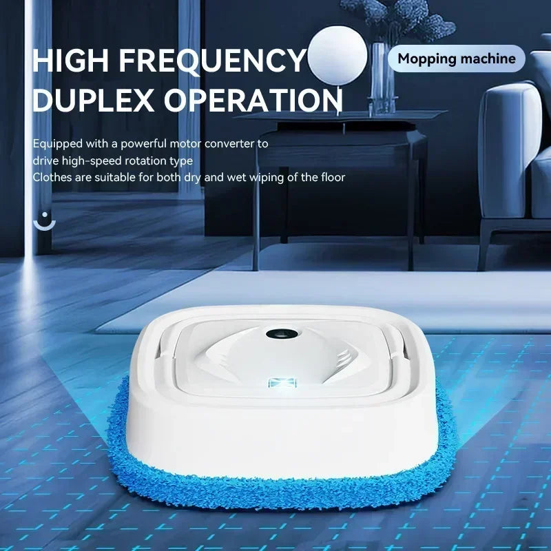 Intelligent Robot Vacuum Cleaner 2000Pa Strong Suction Sweep Mop Smart Mapping Anti Hair Tangle for Hard Floor Carpet Pet Hair Peaceful Pleasures Health and Wellness
