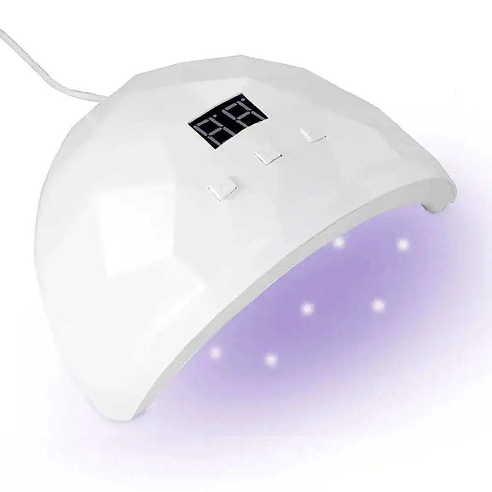 UV Nail Curing Lamp - 3 Timer Settings + Auto Detection, Gel Curing for Home Salon Peaceful Pleasures Health and Wellness