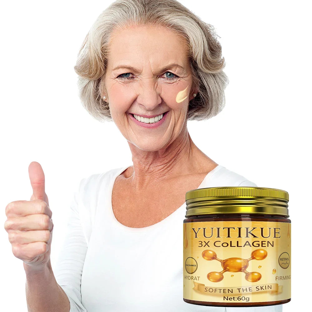 YUITIKUE Collagen Face Cream – Brighten, Lift & Moisturize