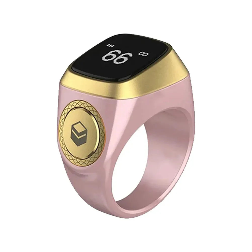 Smart Zikr Tasbih Ring – Qibla, Prayer Timer & Digital Counter