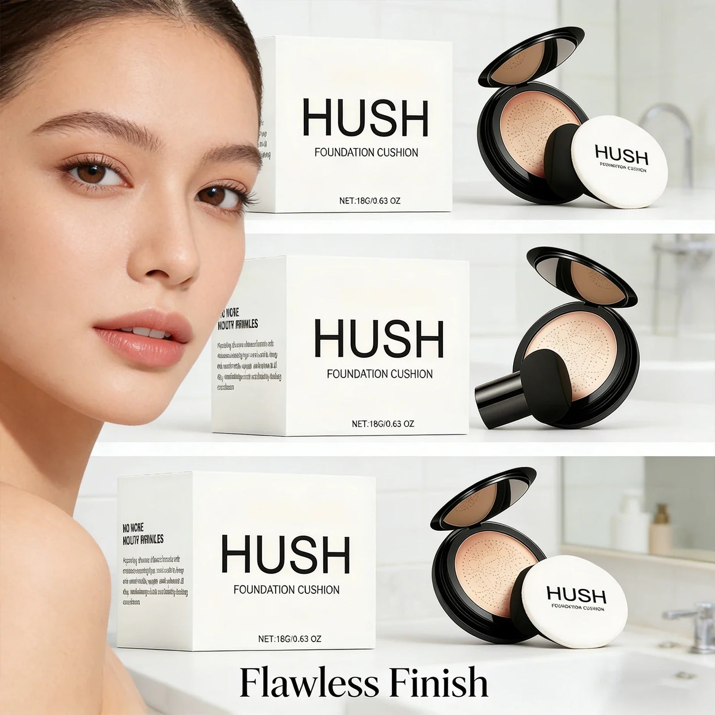 Mushroom Head Air Cushion Foundation – Waterproof & Oil Control
