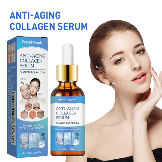 Collagen Face Serum – Anti-Aging, Firming & Brightening 30ml Peaceful Pleasures Health and Wellness
