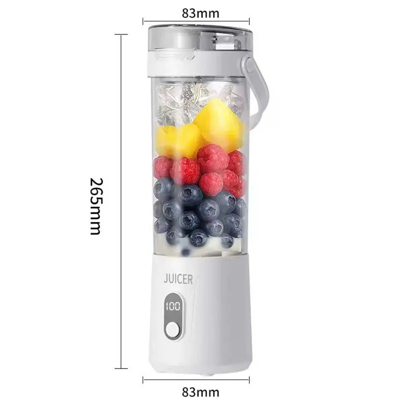 New Wireless Portable Household Juicer for Bestseller Juice Cup USB-Charged Small Automatic Cleaning Capacity Peaceful Pleasures Health and Wellness