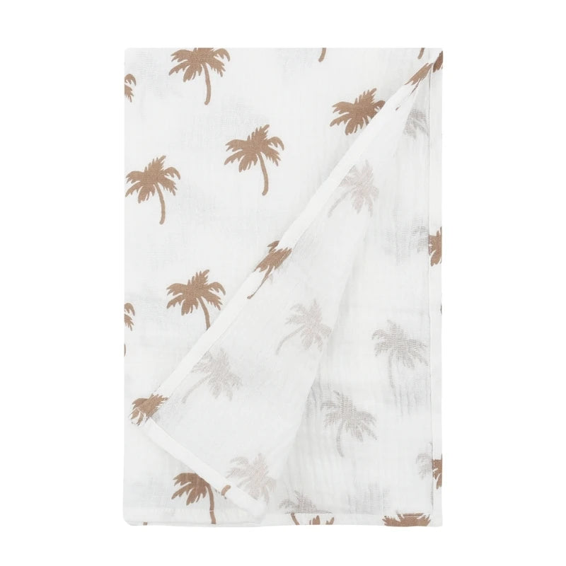 Baby Swaddle Wrap Blanket | Soft Floral Cotton, Newborn