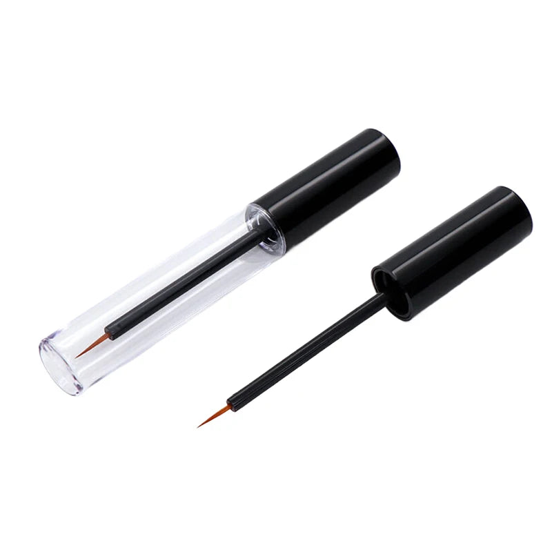 5ml Transparent Eyelash Glue Bottle Eyeliner Liquid Bottle Double Eyelid Eyelash Growth Liquid Empty Bottle Peaceful Pleasures Health and Wellness
