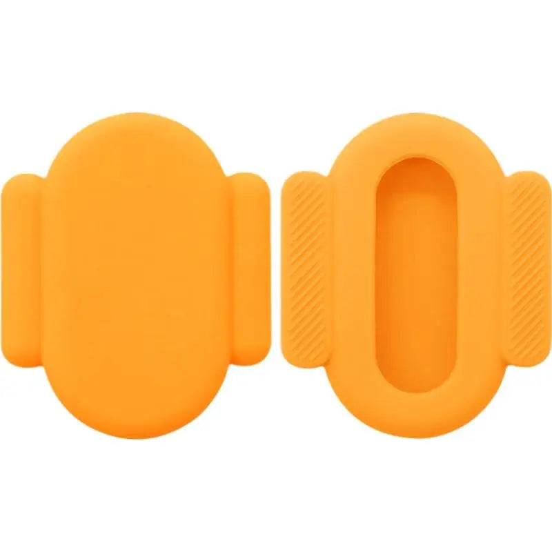 Magnetic Car Protective Case For Samsung Galaxy SmartTag2 Silicone Location Tracker Anti Scratch Drop Proof Cover Electronics Peaceful Pleasures Health and Wellness Orange