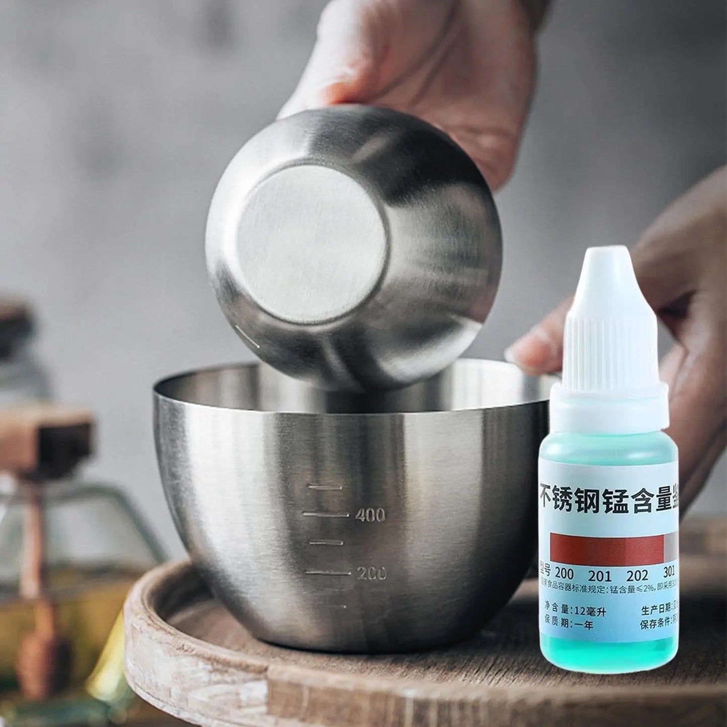 Stainless Steel Test Solution 12ml | Identify 304/201/202/301