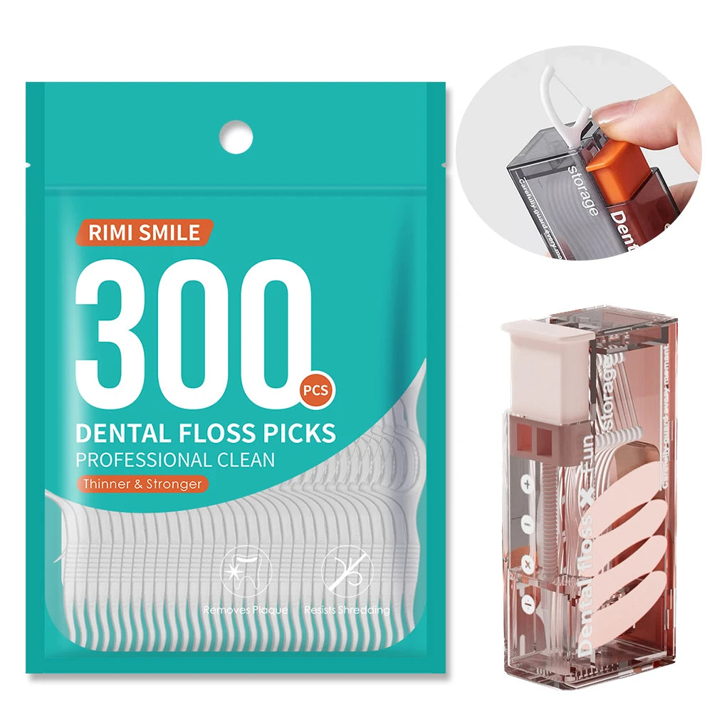 Automatic Dental Floss Dispenser Box | Travel-Ready Floss Picks