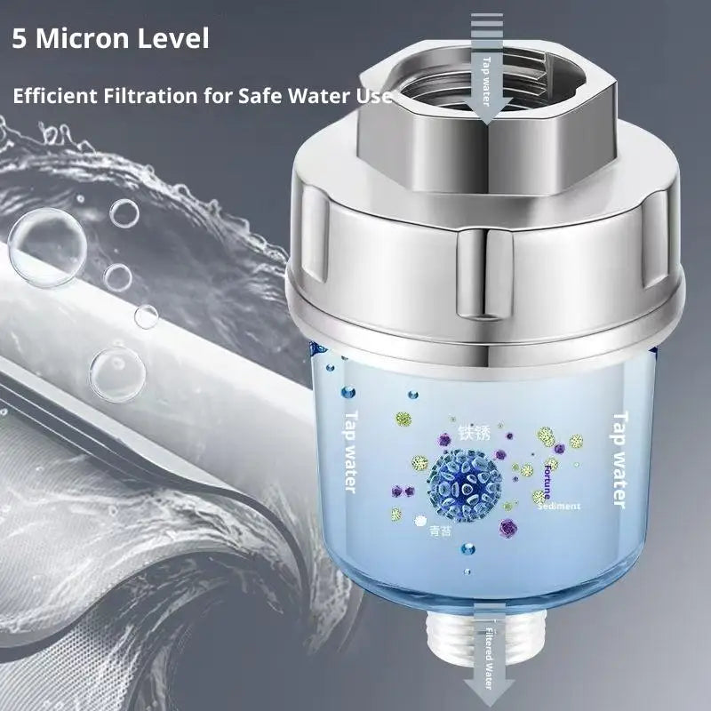 1PC Water Outlet Purifier Kits Universal Faucet Filter Kitchen Bathroom Shower Household Filter PP Cotton High Density Filter Peaceful Pleasures Health and Wellness