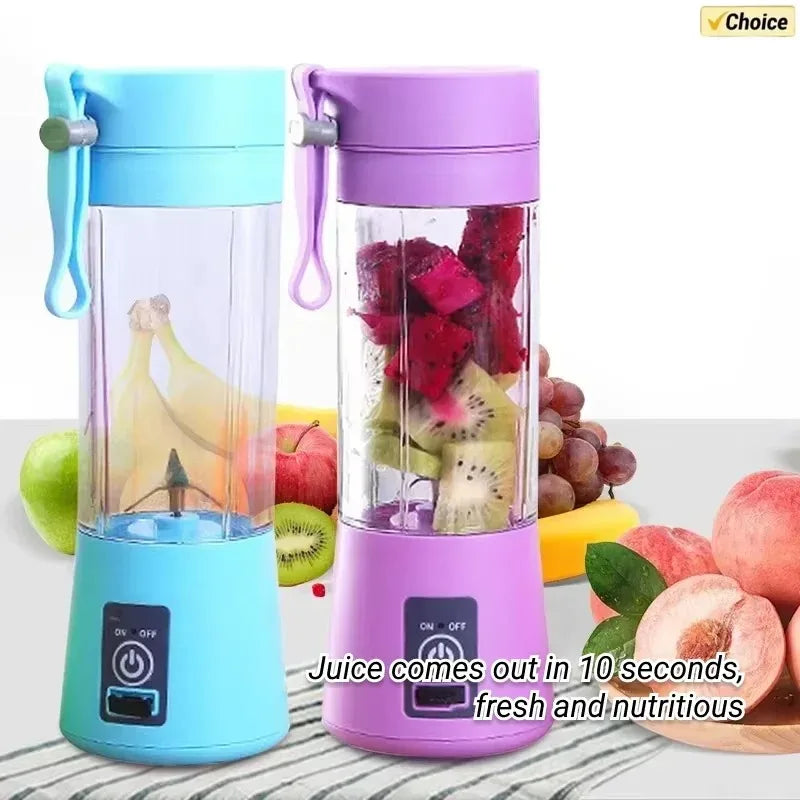 Mini 380ml Portable USB Blender for Smoothies & Shakes