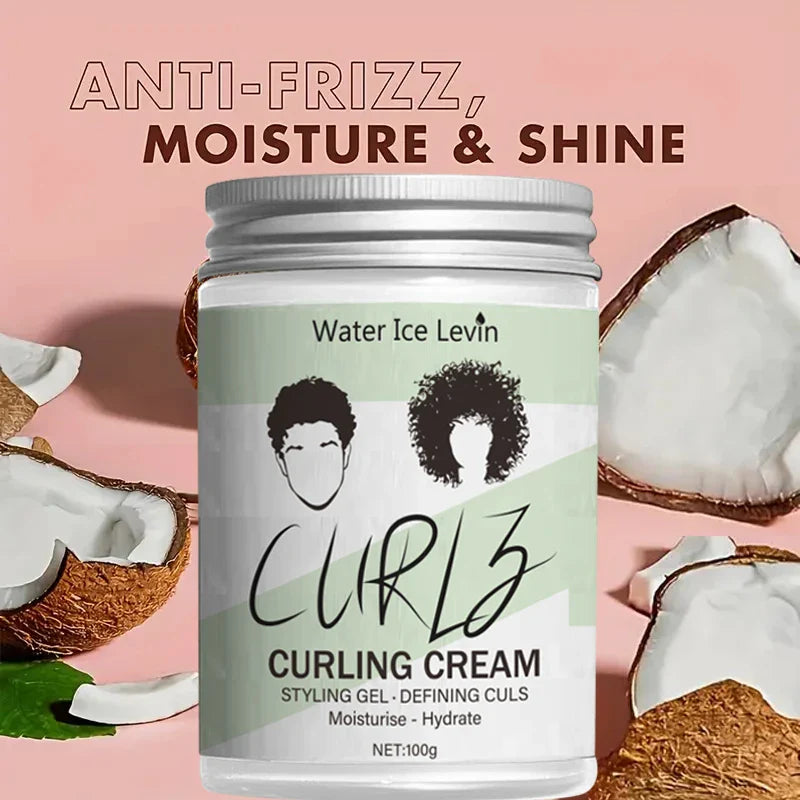 Curly Hair Styling Cream – Moisturizing, Hydrating & Shine