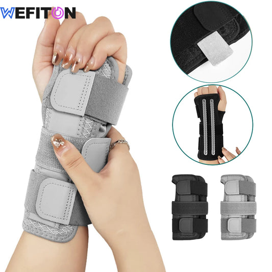 1PCSCarpal Tunnel Wrist Brace with Double Spring Support - Adjustable Night Brace for Arthritis,Stabilizer for Right/Left Hand Peaceful Pleasures Health and Wellness