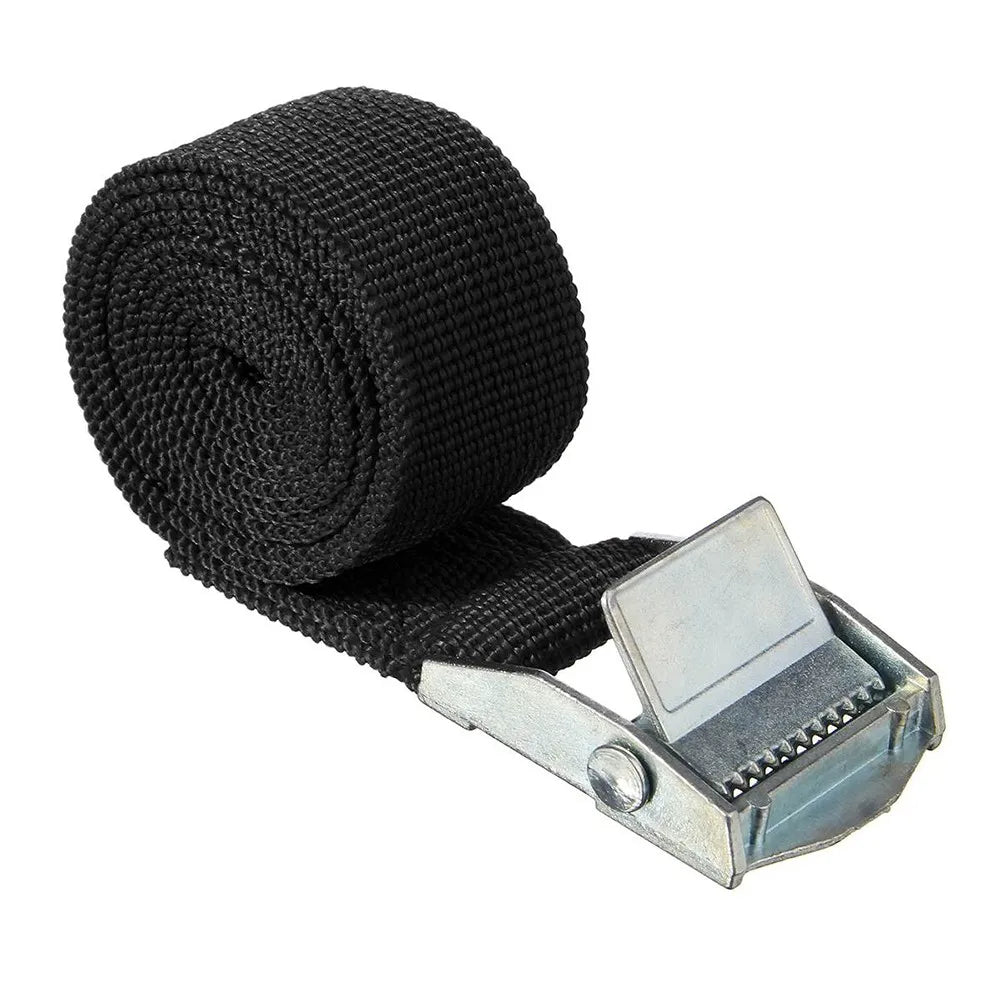 1M Lashing Strap W Buckle Nylon Quick Release Cargo Tie Down Luggage