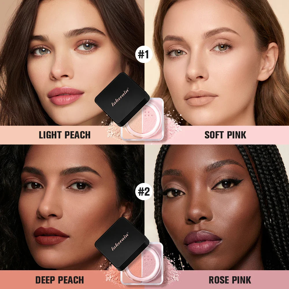 2-in-1 Color Correcting Loose Setting Powder – Matte Finish