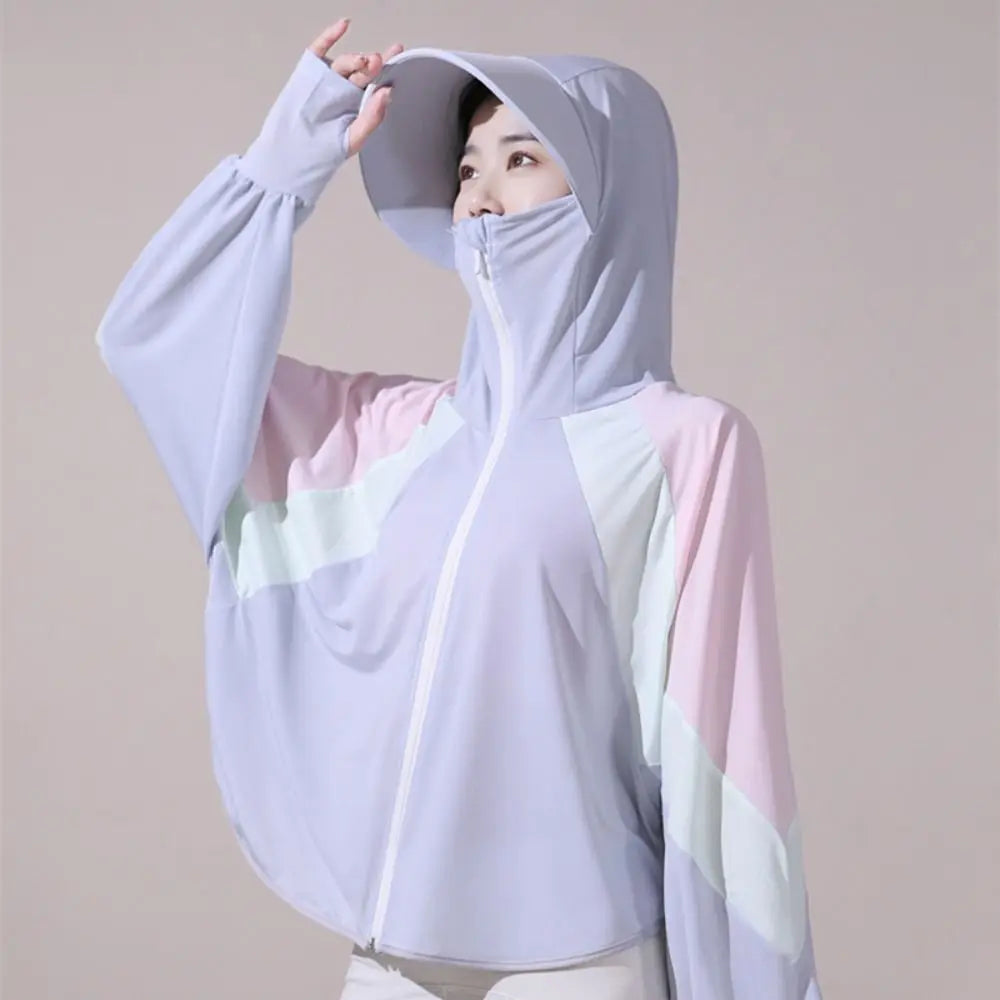 Sunscreen Clothing for Outdoor Sports - Long-sleeved Jacket Peaceful Pleasures Health and Wellness