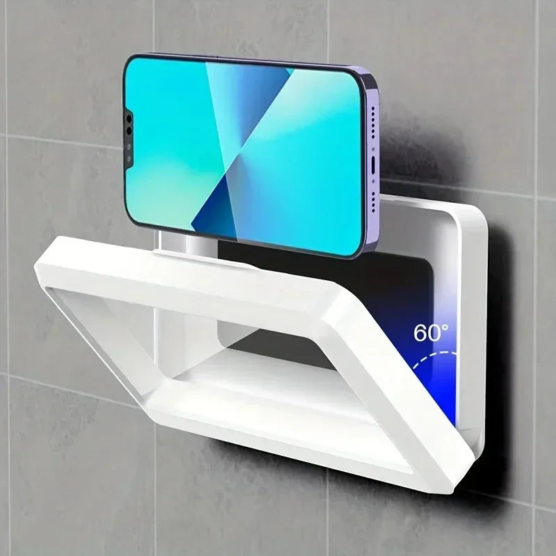 Waterproof Anti-Fog Shower Phone Holder – Rotatable Case Shower Phone Holder Peaceful Pleasures Health and Wellness