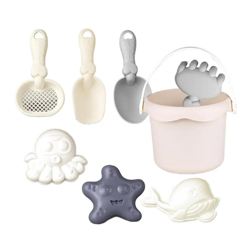 Kids Beach Sand & Water Play Set – Bucket, Shovel & Rake