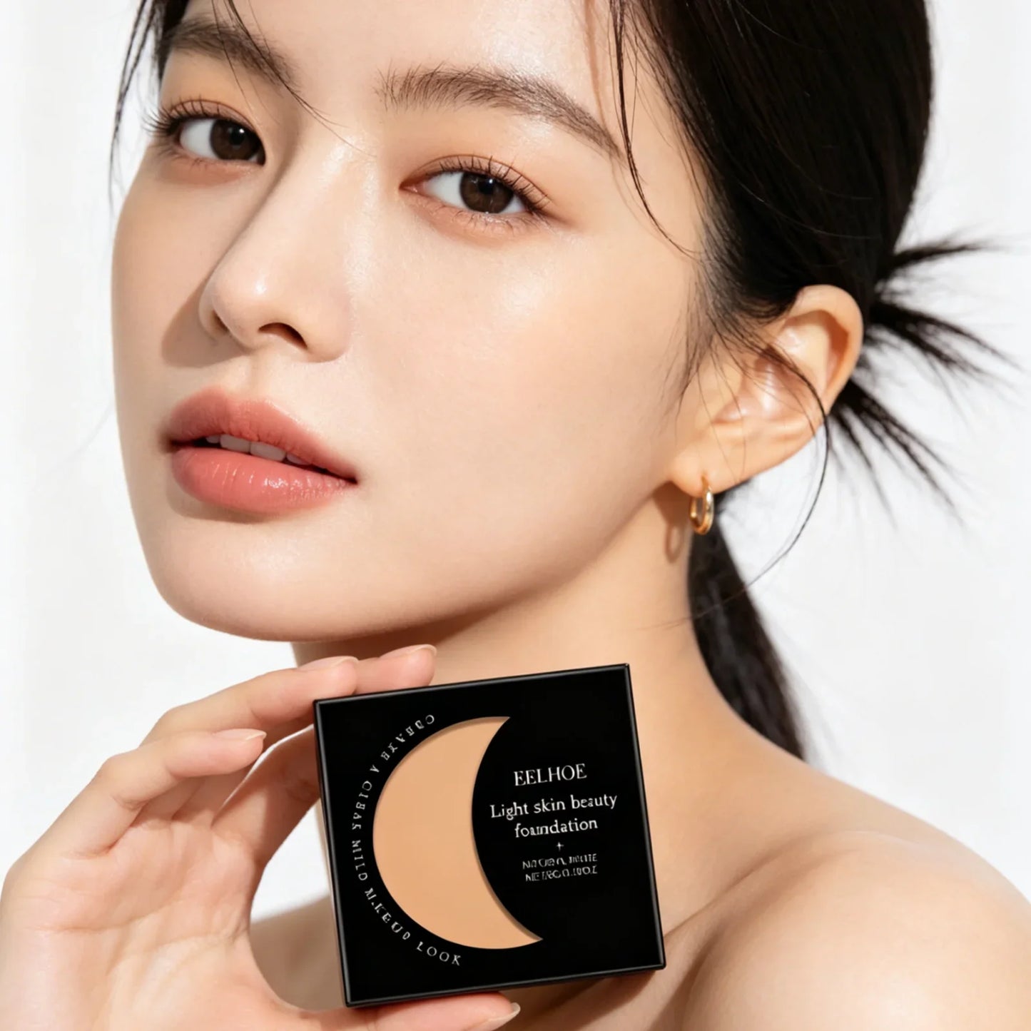 EELHOE Foundation Powder – Waterproof, Long-Lasting Coverage