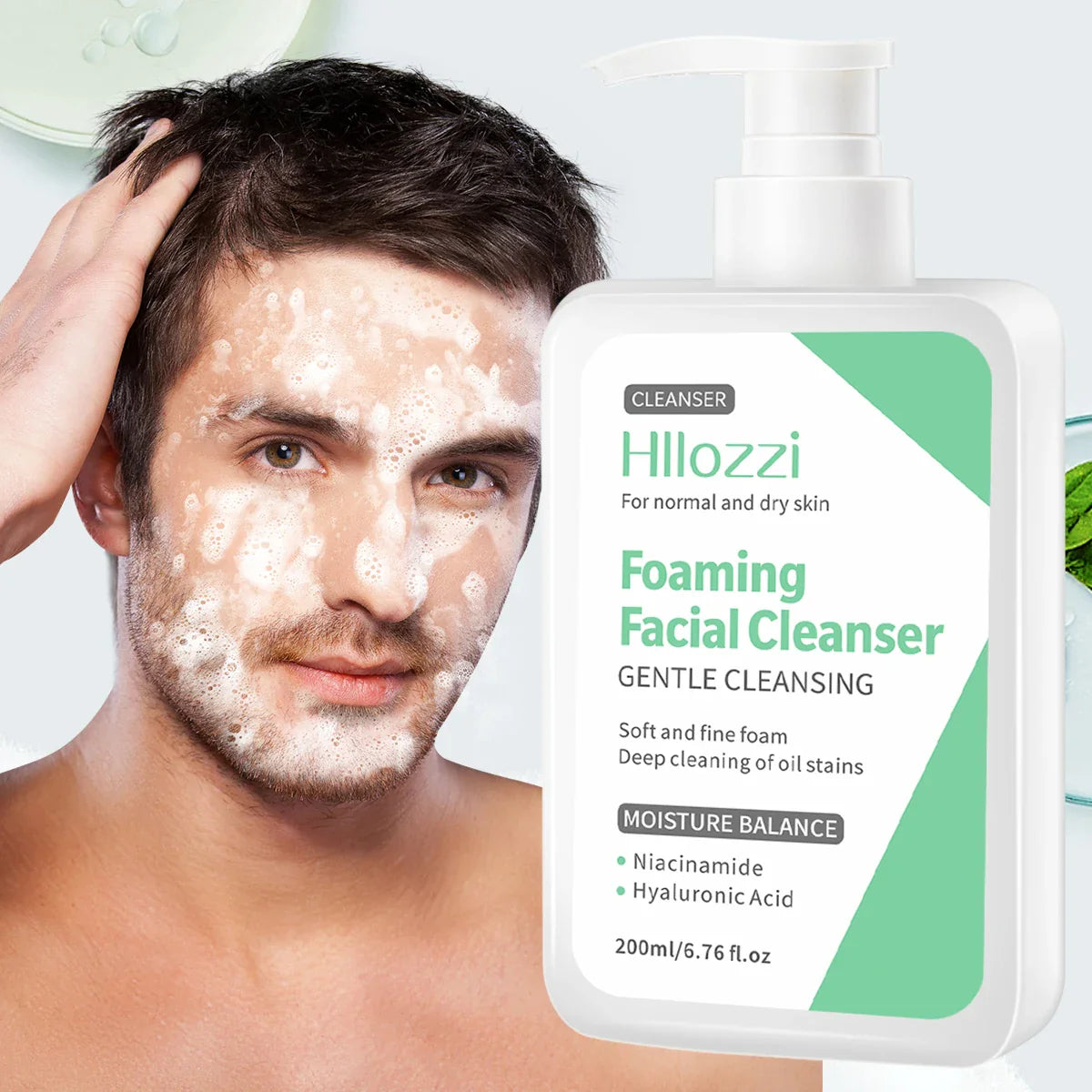 Men's Facial Cleanser – Oil Control & Blackhead Removal