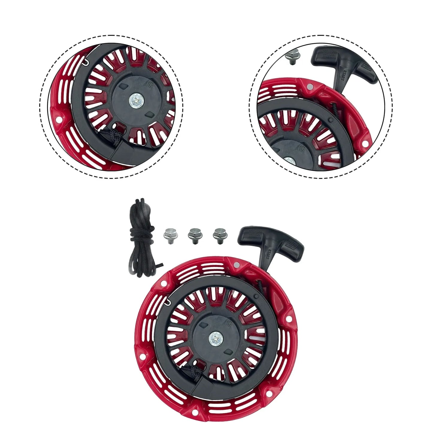 Replacement Recoil Starter Assembly Honda GX160 GX200 Engines 55
