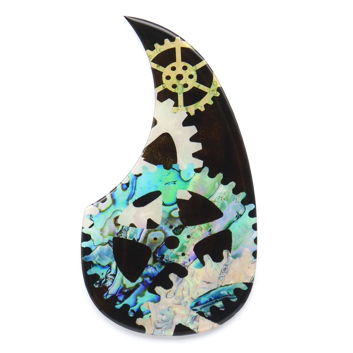 Water Drop-shaped Thickened Acoustic Guitar Guard Protection Panel