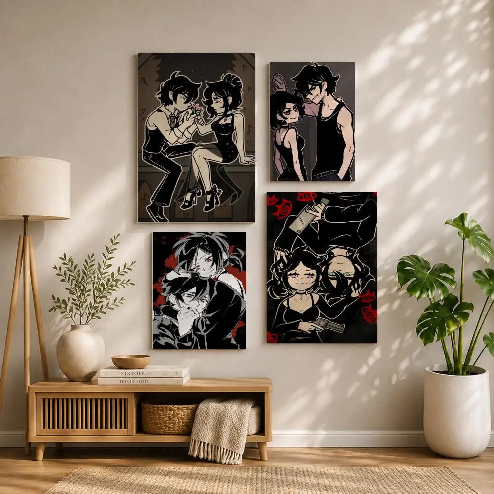 Coffin of Andy and Leyley Poster – HD Waterproof Wall Art Game Wall Poster Peaceful Pleasures Health and Wellness