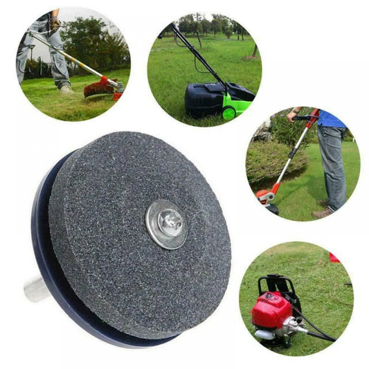 Sharpening Made Easy: Electric Lawn Mower Sharpener With Wear-Resistant Grinding Head And Whetstone Sander Peaceful Pleasures Health and Wellness