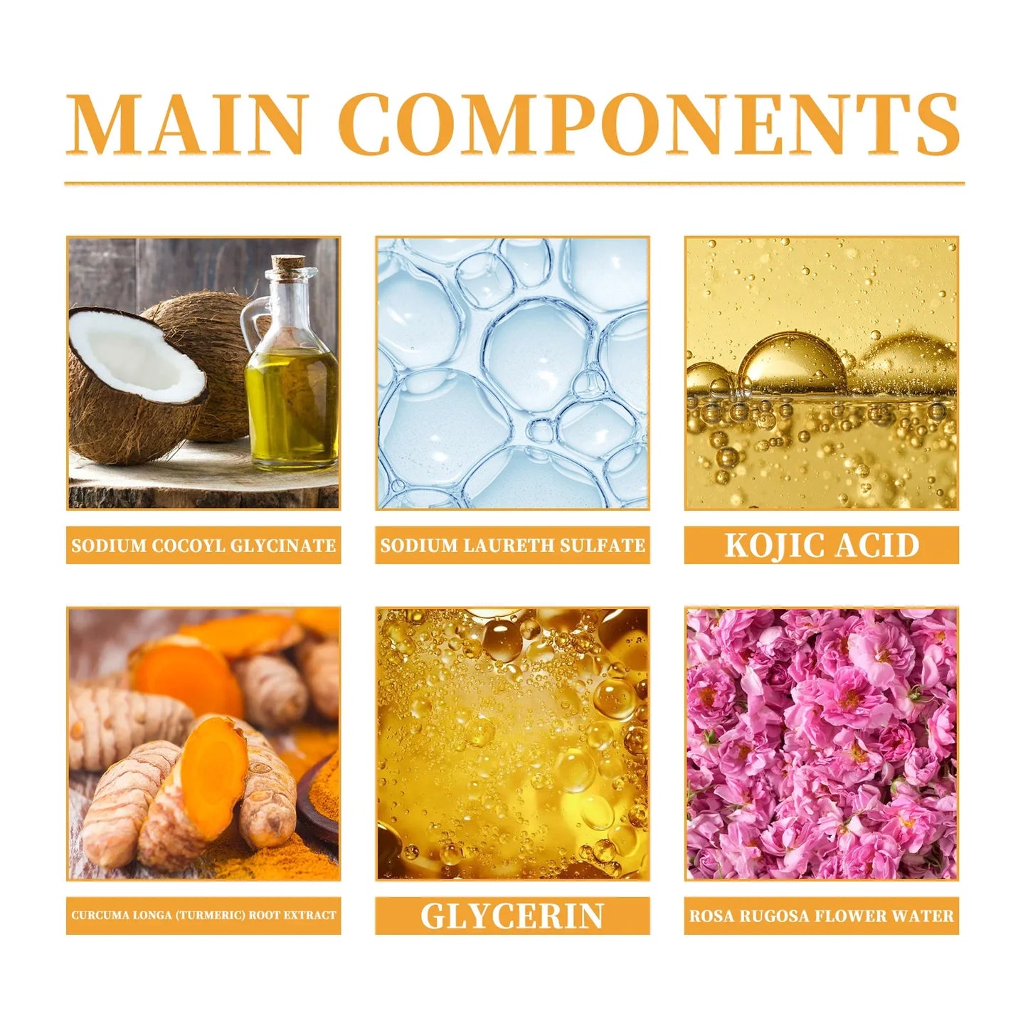 HOYGI Turmeric Kojic Acid Foaming Cleanser – Acne & Brightening
