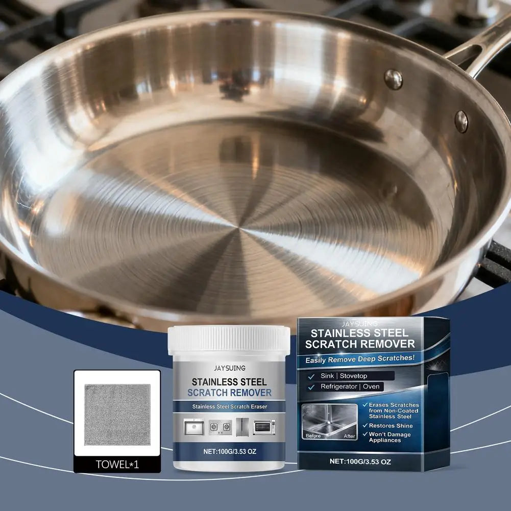 Effective Stainless Steel Scratch Remover for Shine Peaceful Pleasures Health and Wellness