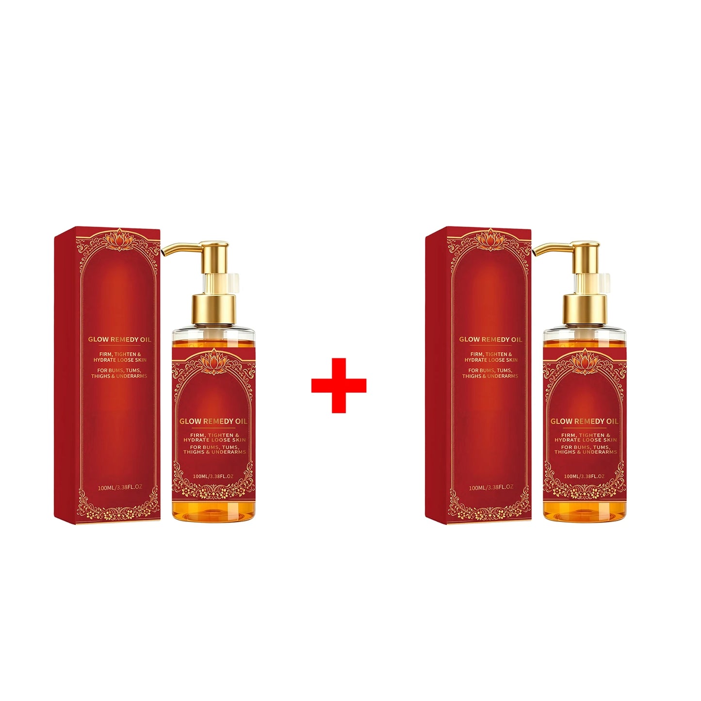 Firming Body Oil Skin Tightening Massage Oil for Belly Butt Thighs Underarms Improve Sagging Skin Hydration Shaping Body Oil Peaceful Pleasures Health and Wellness 2 X 100ml boxed