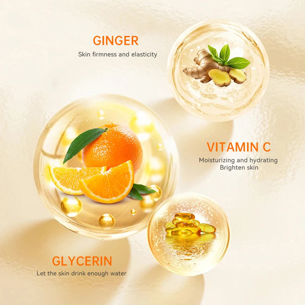 SUYARUN Vitamin C Facial Essence Hyaluronic Acid Whitening Essence Moisturizes Dry skin, firming Skin Essence Facial Skin Care Peaceful Pleasures Health and Wellness