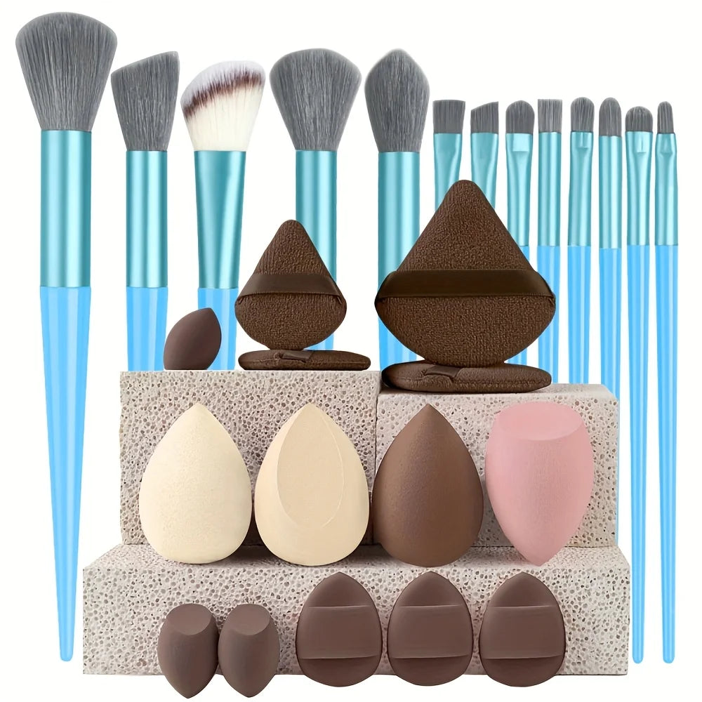 VANDER LIFE 8–29Pcs Professional Makeup Brush Set | Travel Kit