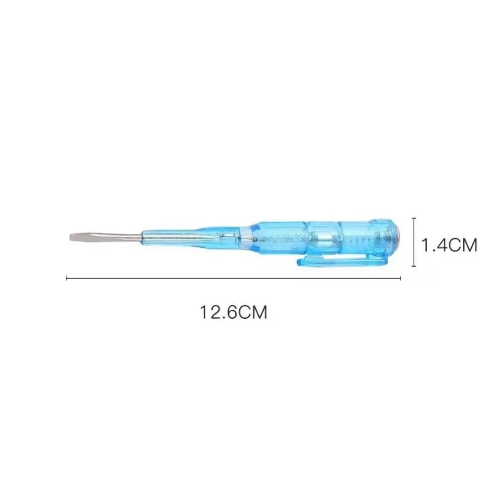 100–500V Voltage Tester Pen & Slotted Screwdriver 2-in-1