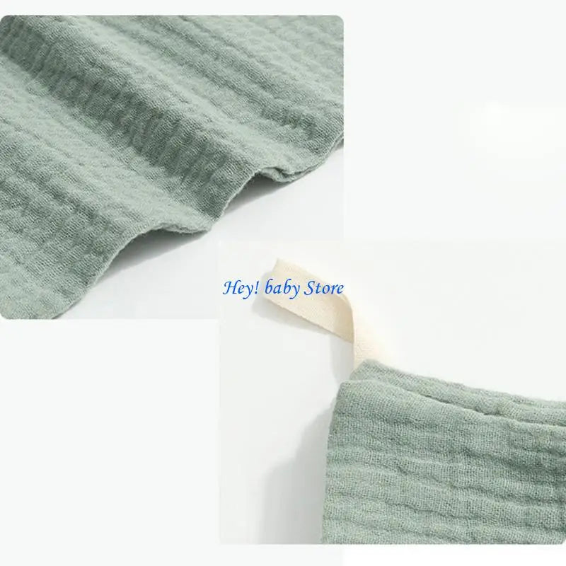 5-Pack Soft Cotton Face Towels & Bibs for Newborns