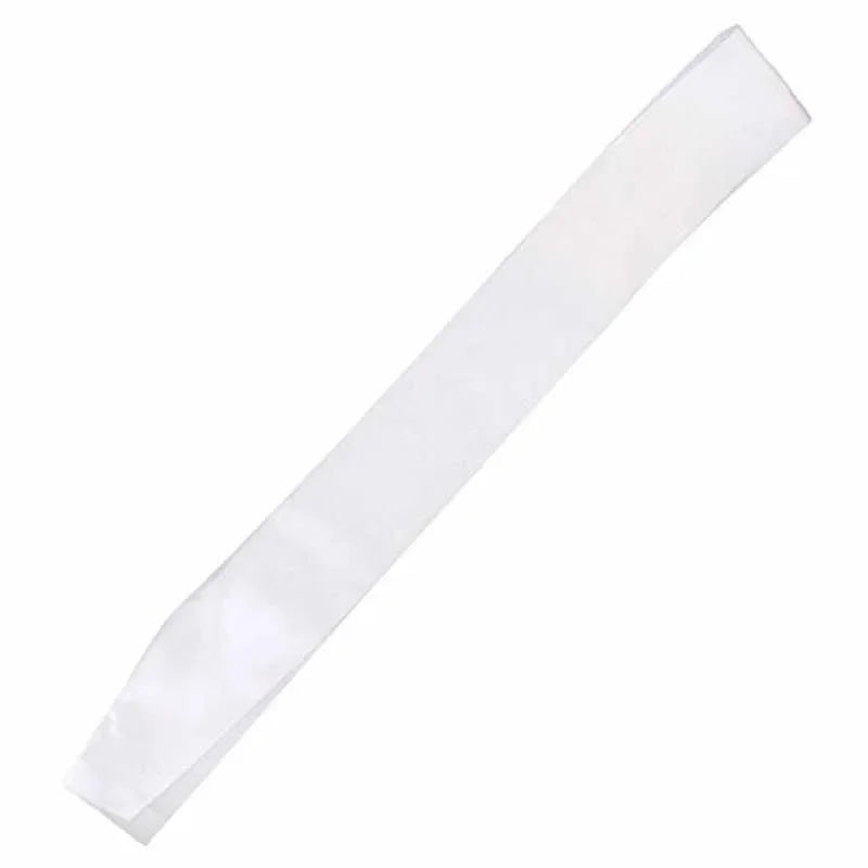 Blank DIY Sash for Bachelorette, Birthday & Party Events DIY Party Sash Peaceful Pleasures Health and Wellness white blank sash
